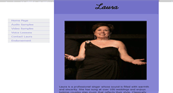 Desktop Screenshot of lalalaura.org